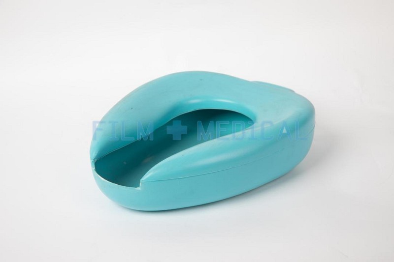 Bedpan Plastic in Blue